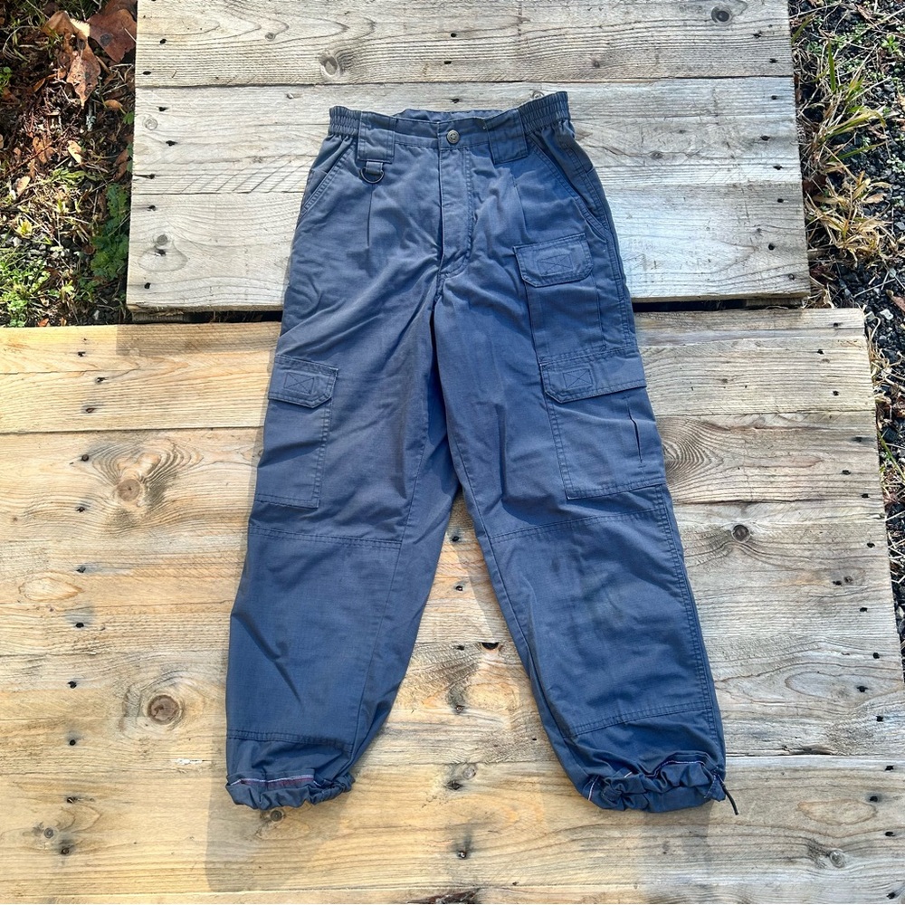 Blue Cargo Pants